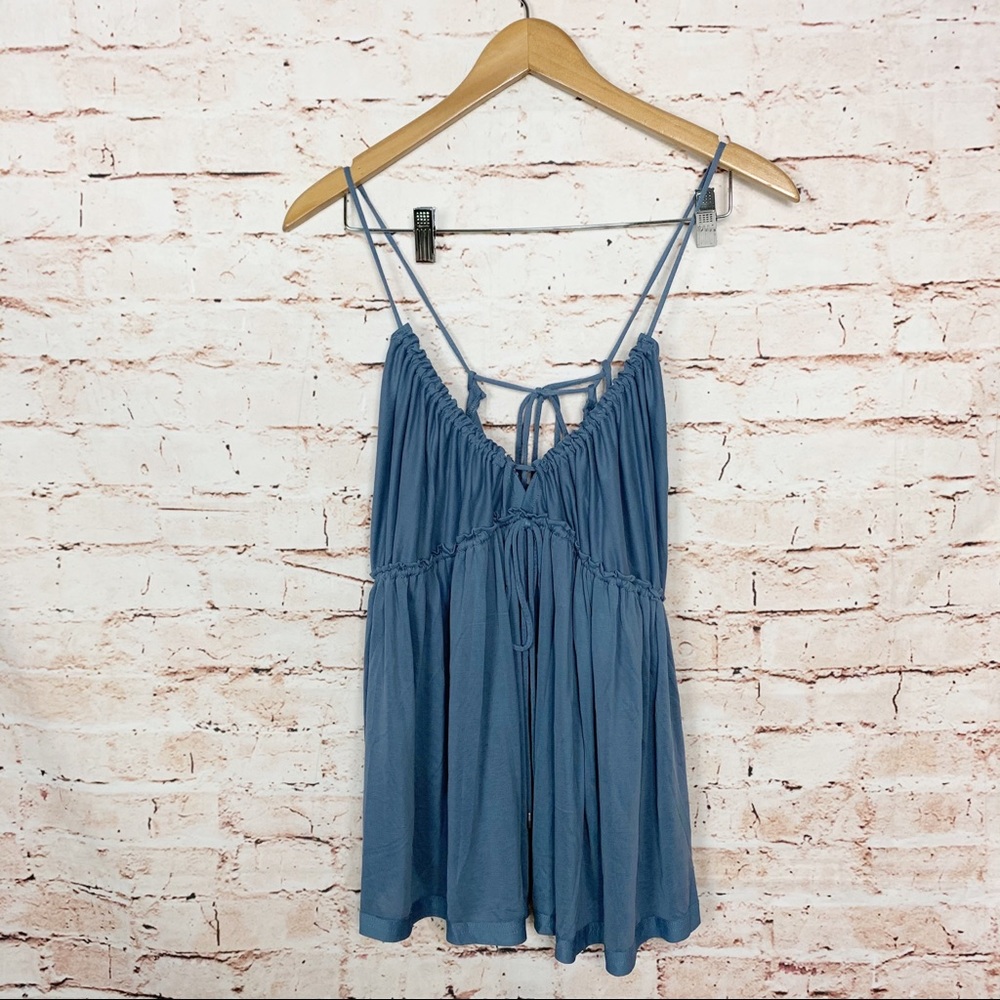 Free People Sundrop Gray Tank Top - Picture 3 of 7